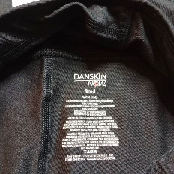 Danskin Now Activewear Leggings Drawstring Stretch Workout Media Pocket Small - Picture 5 of 5